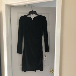 Asymmetrical black dress
